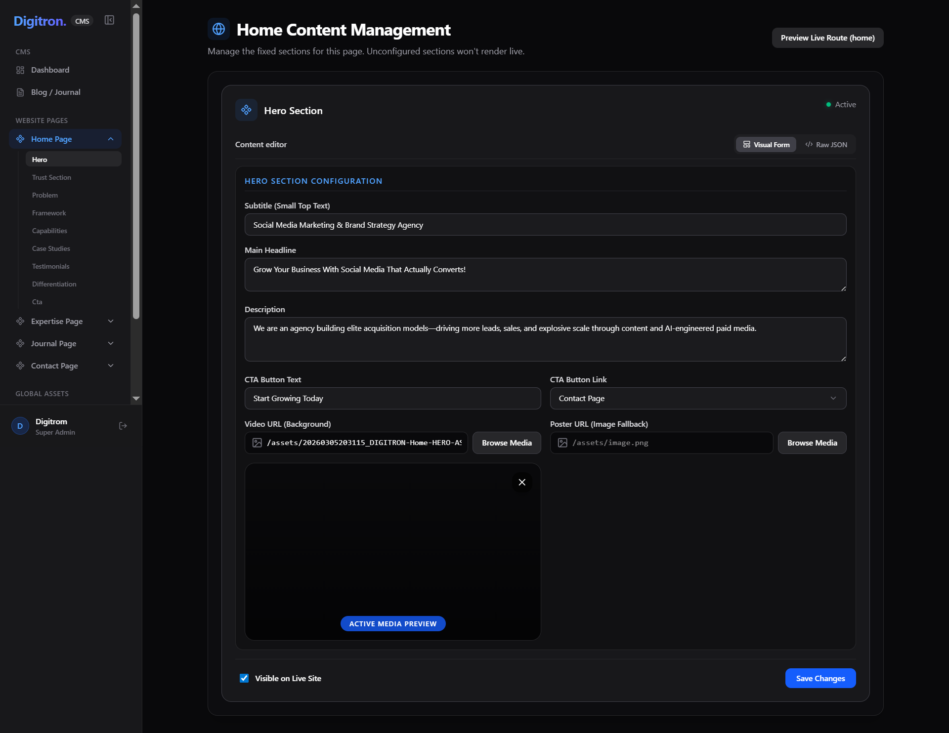 Headless Content Editor